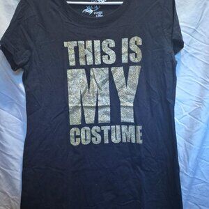 Halloween T-Shirt ~ Short Sleeve~ "This IS My Halloween Costume"  ~NWOT~ M